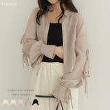 袖スリット リボン シアー | andme | 詳細画像1 