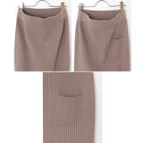 リブ ニット ロング | andme | 詳細画像14 