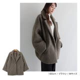 シープ調ボア テーラード コート | andme | 詳細画像10 