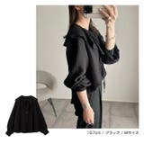 ボリューム袖 フリルカラー ブラウス | andme | 詳細画像10 