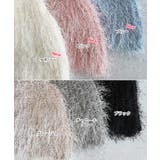 ショート丈 フェザー ペプラム | andme | 詳細画像3 