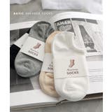 コットン混 スニーカーソックス フットカバー | andme | 詳細画像3