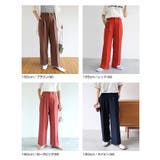 とろみ素材 センタープレス ワイドパンツ | andme | 詳細画像8 