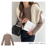 コットン ワイドリブ 長袖Tシャツ | andme | 詳細画像8