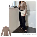 コットン ワイドリブ 長袖Tシャツ | andme | 詳細画像9