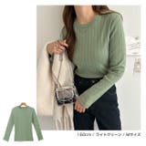 コットン ワイドリブ 長袖Tシャツ | andme | 詳細画像10