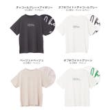 コットン天竺 ロゴ刺繍 Tシャツ | andme | 詳細画像2