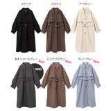 フェイク ウール ベルト付き | andme | 詳細画像2 