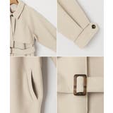 フェイク ウール ベルト付き | andme | 詳細画像18 