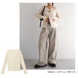 セルフカットリブ スナップボタン 長袖 | andme | 詳細画像8 