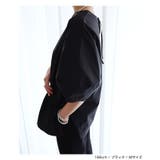 evernavy エバーネイビー ランタンスリーブ | andme | 詳細画像13