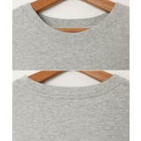 コットン ロゴプリント 半袖 | andme | 詳細画像12 