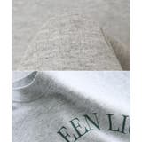 コットン ロゴプリント 半袖 | andme | 詳細画像14 