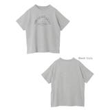 コットン ロゴプリント 半袖 | andme | 詳細画像15 