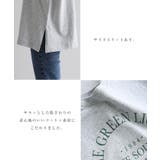 コットン ロゴプリント 半袖 | andme | 詳細画像5 