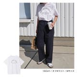 コットン ロゴプリント 半袖 | andme | 詳細画像7 