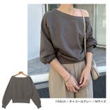 ボリューム袖 オフショルダー スウェット | andme | 詳細画像13