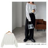 ボリューム袖 オフショルダー スウェット | andme | 詳細画像10