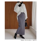 リブニット Iライン スカート | andme | 詳細画像7