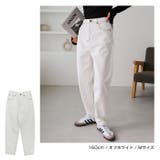 ハイウエスト テーパード カーブパンツ | andme | 詳細画像7