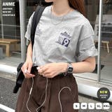 企業ロゴ プリント 半袖 | andme | 詳細画像1 