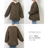 ノーカラー キルティング ジャケット | andme | 詳細画像20