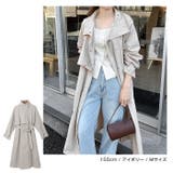 ナイロン スタンドカラー トレンチコート | andme | 詳細画像8