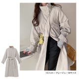 ナイロン スタンドカラー トレンチコート | andme | 詳細画像10