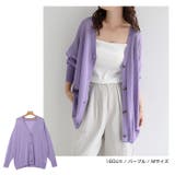 シアー ニット カーディガン | andme | 詳細画像6 