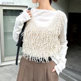 ループ ツイスト編み ニット | andme | 詳細画像1 