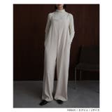 とろみ素材 スクエアネック サロペット | andme | 詳細画像6