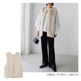 フェイクファー ベスト レディース | andme | 詳細画像10