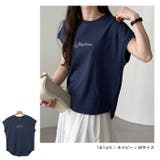コットン天竺 ロゴ Tシャツ | andme | 詳細画像11 