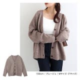 Vネック 長袖 ニット | andme | 詳細画像14 