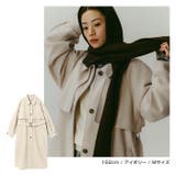 フェイク ウール ベルト付き | andme | 詳細画像7 