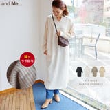 ワッフル キーネック ワンピース | andme | 詳細画像1 