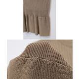 ノースリーブ ペプラム ニット | andme | 詳細画像14