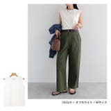 ノースリーブ コットン Tシャツ | andme | 詳細画像11 