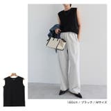 ノースリーブ コットン Tシャツ | andme | 詳細画像13 