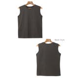 ノースリーブ コットン Tシャツ | andme | 詳細画像20 