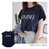 ロゴ プリント フレンチスリーブ | andme | 詳細画像14 