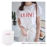 ロゴ プリント フレンチスリーブ | andme | 詳細画像16 