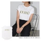 ロゴ プリント フレンチスリーブ | andme | 詳細画像8 