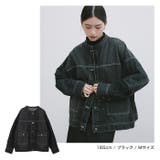 オーバーサイズ ノーカラー デニム | andme | 詳細画像17 