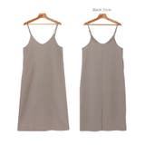 Vネック ツイル キャミワンピース | andme | 詳細画像16