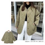 ノーカラー キルティング ジャケット | andme | 詳細画像10