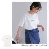 コットン天竺 ロゴ刺繍 Tシャツ | andme | 詳細画像10 