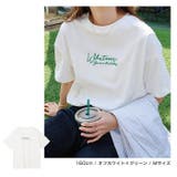 コットン天竺 ロゴ刺繍 Tシャツ | andme | 詳細画像11 
