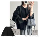 無地 ボーダー ジップ | andme | 詳細画像10 