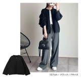 無地 ボーダー ジップ | andme | 詳細画像12 